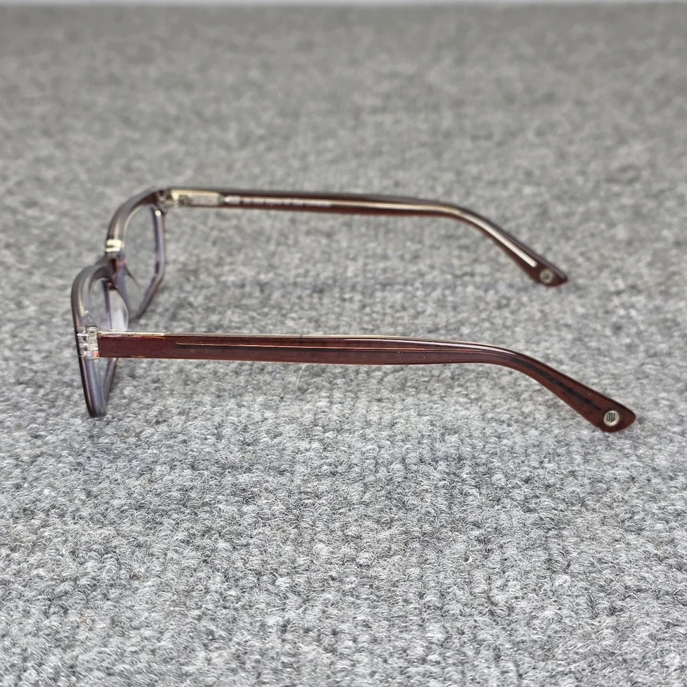 Muse Corvallis Brown/Clear‎ Rectangle 35-002010 Eyeglasses Frames 50-17-140